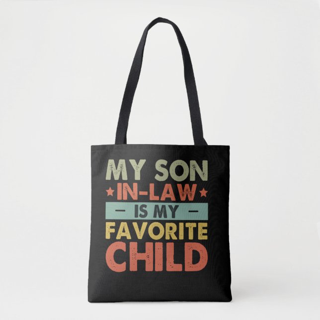 Bolso De Tela Mi Hijo De Derecho Es Mi Preferente Familia Infant (Anverso)
