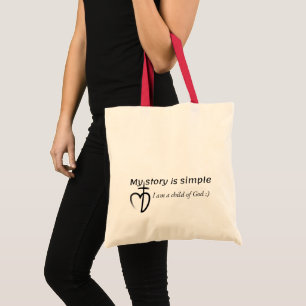 Bolso De Tela Mi historia es simple