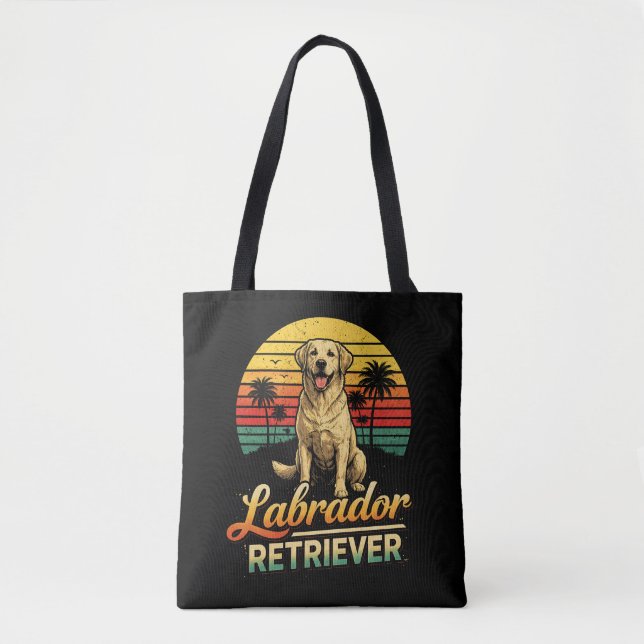 Bolso De Tela Mi Labrador Retriever (Anverso)