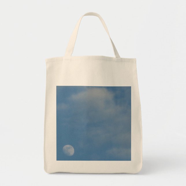 Bolso De Tela Mi luna de día (Frente)