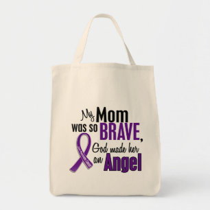 Bolso De Tela Mi mamá es un cáncer pancreático del ángel