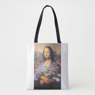 Bolso De Tela Mi nueva vestimenta - Mona Lisa en un Monet
