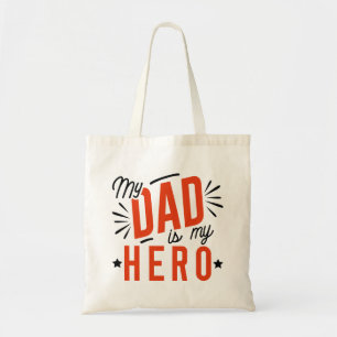 Bolso De Tela Mi papá es mi héroe