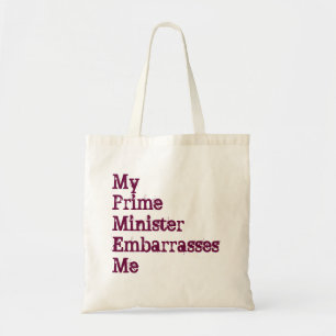 Bolso De Tela Mi primer ministro me desconcierta tote