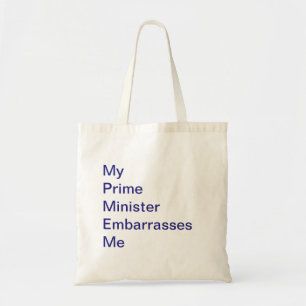Bolso De Tela Mi primer ministro me desconcierta tote