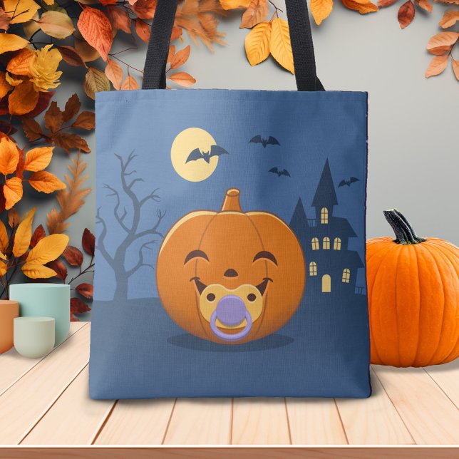 Bolso De Tela Mi primera Calabaza Pacificadora de Halloween (Subido por el creador)