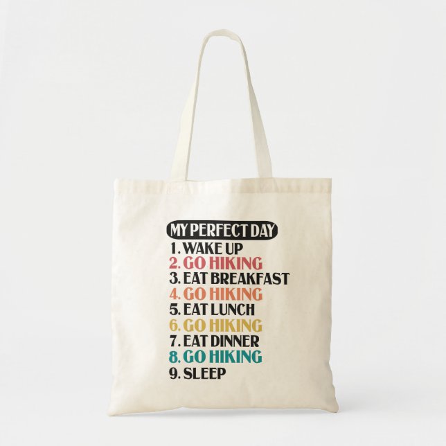 Bolso De Tela Mi regalo de vida salvaje para caminantes divertid (Frente)