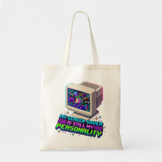 Bolso De Tela Mi salvapantallas era mi personalidad – 90s Retro