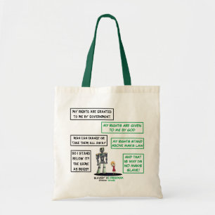 Bolso De Tela Mi tote de derechos
