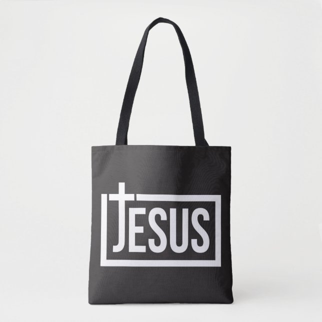 Bolso De Tela Mi Tote Jesús (Anverso)