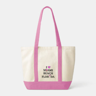 Bolso De Tela Miami Beach