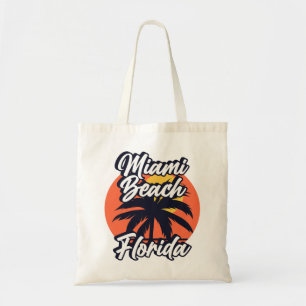 Bolso De Tela Miami Beach, Florida