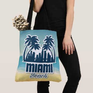 Bolso De Tela Miami Beach Florida