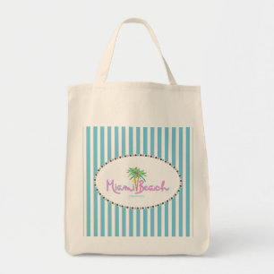 Bolso De Tela Miami Beach Pam's