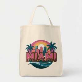 Bolso De Tela Miami Florida Estados Unidos