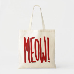 Bolso De Tela ¡Miau!