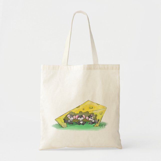 Bolso De Tela Mic, Mac y Moe's Feast Of Thanksending Art (Frente)