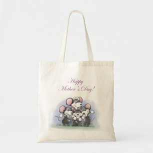 Bolso De Tela Mic, Mac y Moe's Happy Mother's Day