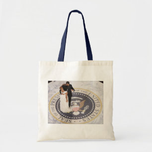 Bolso De Tela Michelle y Barack Obama