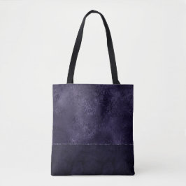 Bolso De Tela Midnight Indigo Romance | Damasco satinado