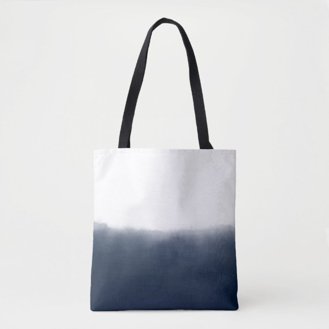 Bolso De Tela Midnight Watercolor (Anverso)