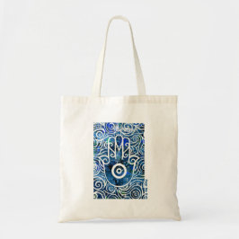 Bolso De Tela Miedo No Evil Hamsa Swirls