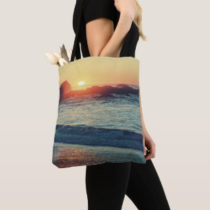 Bolso De Tela Mientras el Sol se pone......
