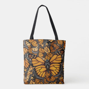 Bolso De Tela Migración de la mariposa de monarca