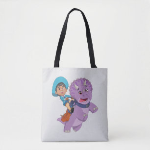 Bolso De Tela Miguel y Tango Dino Ranch