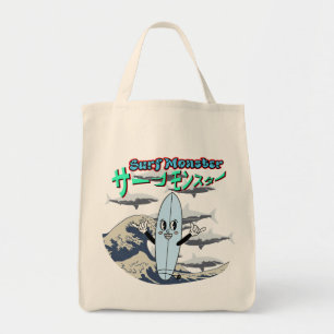 Bolso De Tela Mikitiez surf windsurf menta monstruosa japanesewa