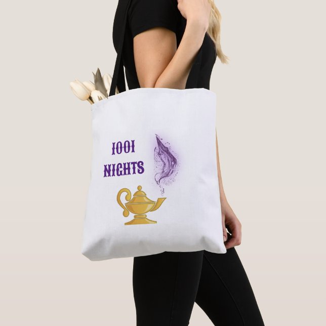 Bolso De Tela Mil y una noches en Aladdin Magic Genie (Detalle)