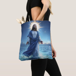 Bolso De Tela Milagro de Jesucristo paz espiritual del océano