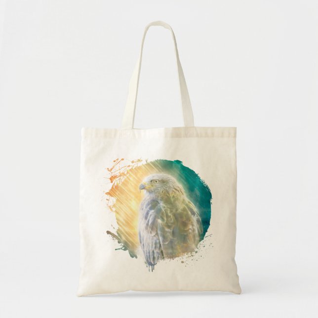 Bolso De Tela Milan Oiseau Animal Vie Sauvage Forêt Nature (Frente)