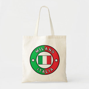 Bolso De Tela Milano Italia