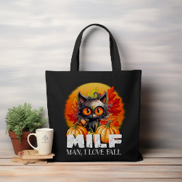 Bolso De Tela Milf, hombre que amo la caída, otoño Halloween es 