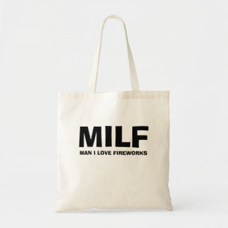 Bolso De Tela MILF - USTED i LOVE FIREWORKS