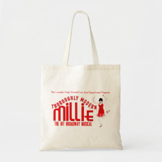 Bolso De Tela "Millie a fondo moderno "
