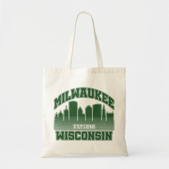 Bolso De Tela Milwaukee, Wisconsin (Frente)