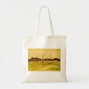 Bolso De Tela Mina de carbón en el Borinage de Vincent van Gogh