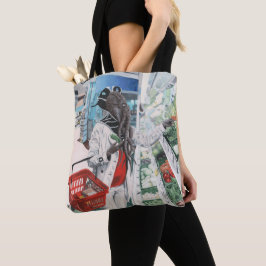 Bolso De Tela Mind Flayer Grocería Store Fantasy Art Tote Bag