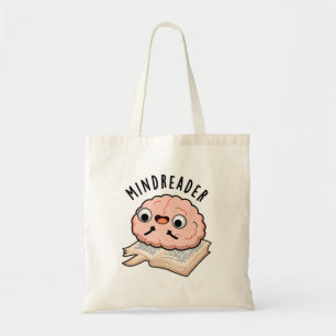 Bolso De Tela Mind Reader Funny Brain Pun