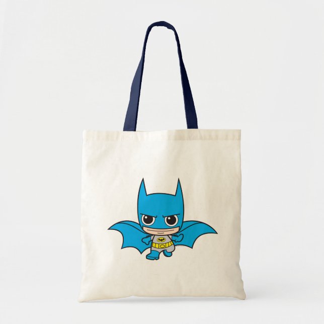 Bolso De Tela Mini Batman Running (Frente)
