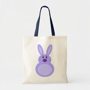 Bolso De Tela Mini caramelo Totebag del conejito de pascua