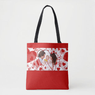 Bolso De Tela Mini Frame - Heart ART II + tu Foto