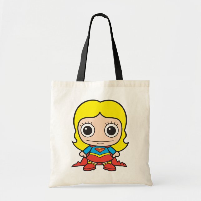 Bolso De Tela Mini Supergirl (Frente)