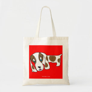 Bolso De Tela Mini tote del presupuesto del Dachshund