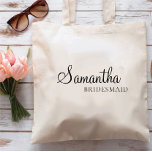Bolso De Tela Mínima dama de honor personalizada, novia personal<br><div class="desc">Bolsa de tocador personalizada para la dama de honor,  bolso de novia personalizado,  bolsos de bienvenida para Bodas,  bolsa de tocador para la dama de honor Día de boda de aniversario, luna de miel</div>