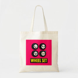 Bolso De Tela Minimal Skateboard wheel set