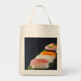 Bolso De Tela Minimal Sushi Elegance Tote – Nigiri on Leaf