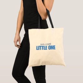 Bolso De Tela Minimal Welcome Little One Baby Boy  Tote Bag